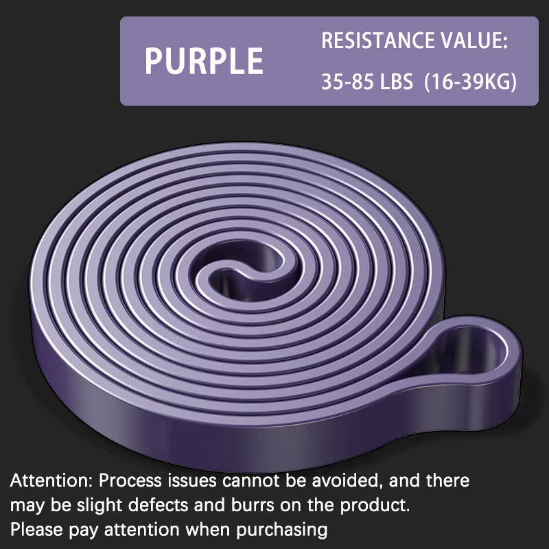 Cinta amarela de resistência de 8-15 lbs (2.5-7 kg) do conjunto de resistance bands set.