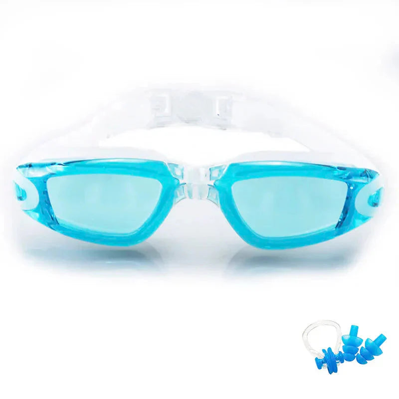 swimming goggles anti fog UV protection