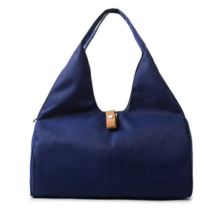 Mulher bolsa desportiva multiuso, impermeável, ideal para fitness e viagens - women sports gym travel bag.