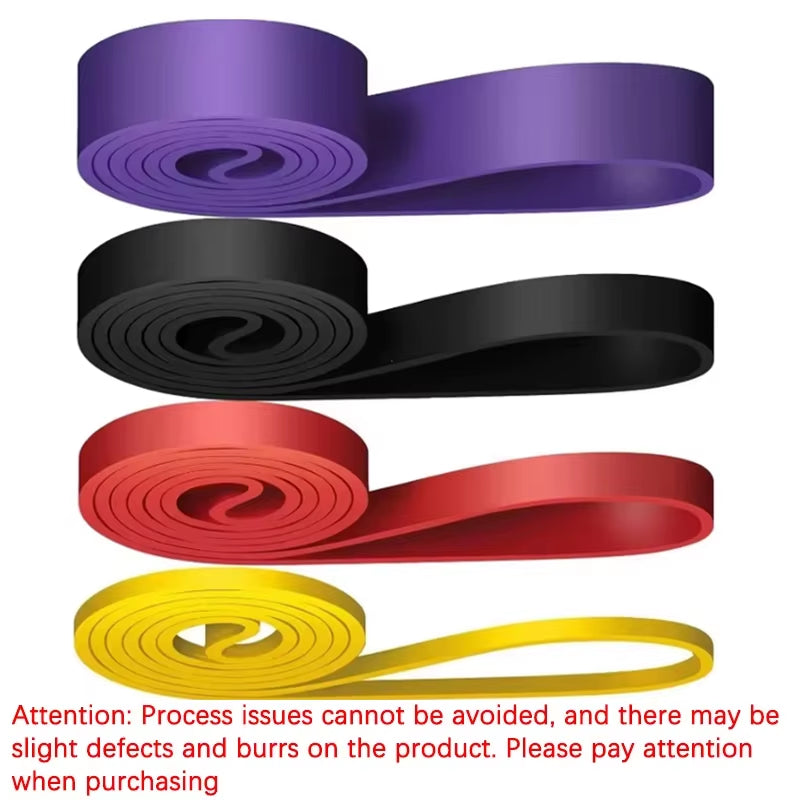 Cinta amarela de resistência de 8-15 lbs (2.5-7 kg) do conjunto de resistance bands set.