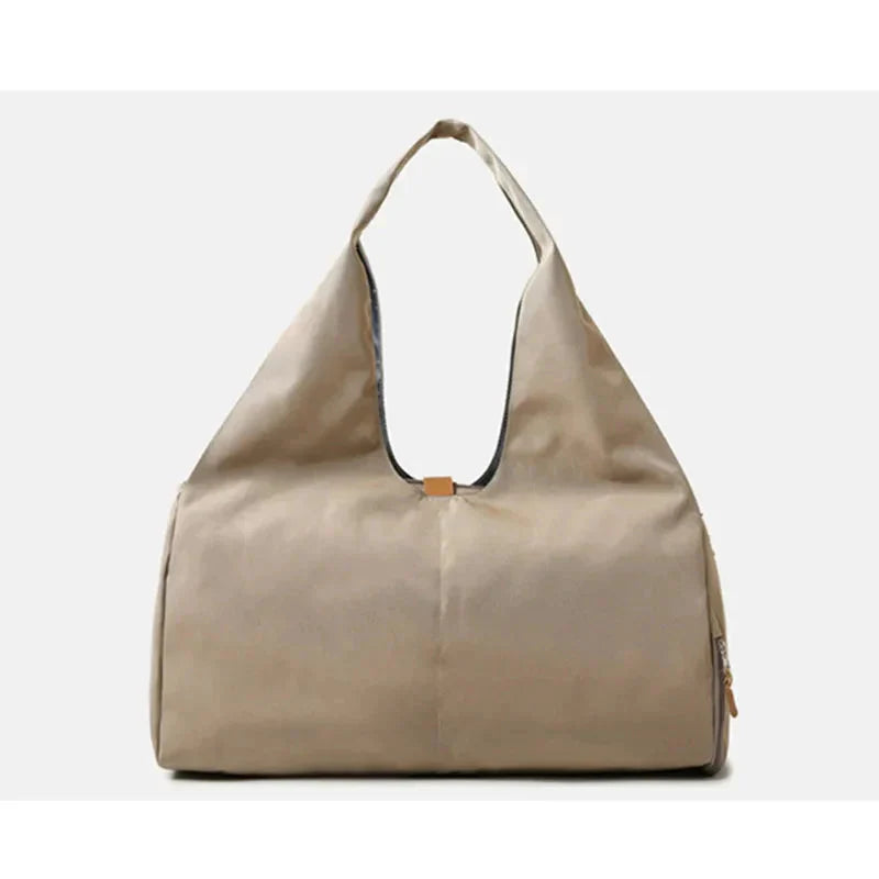 Mulher bolsa desportiva multiuso, impermeável, ideal para fitness e viagens - women sports gym travel bag.