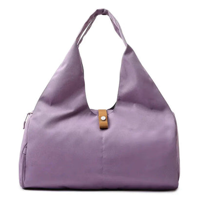 Mulher bolsa desportiva multiuso, impermeável, ideal para fitness e viagens - women sports gym travel bag.
