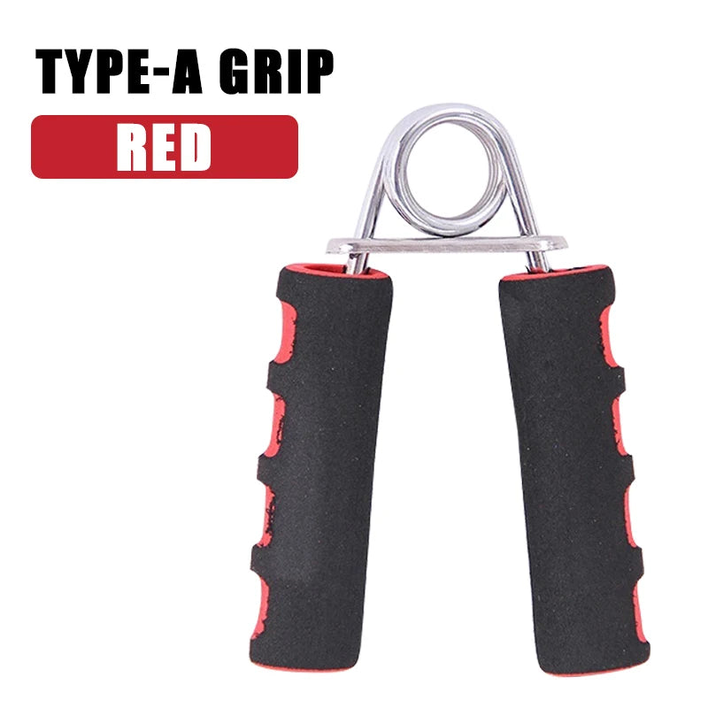Hand Grip Ajustável 5-60kg com Contador em cor azul, ideal para treino de força das mãos e antebraços.