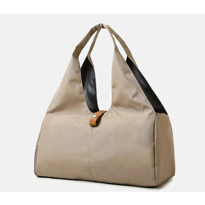 Mulher bolsa desportiva multiuso, impermeável, ideal para fitness e viagens - women sports gym travel bag.