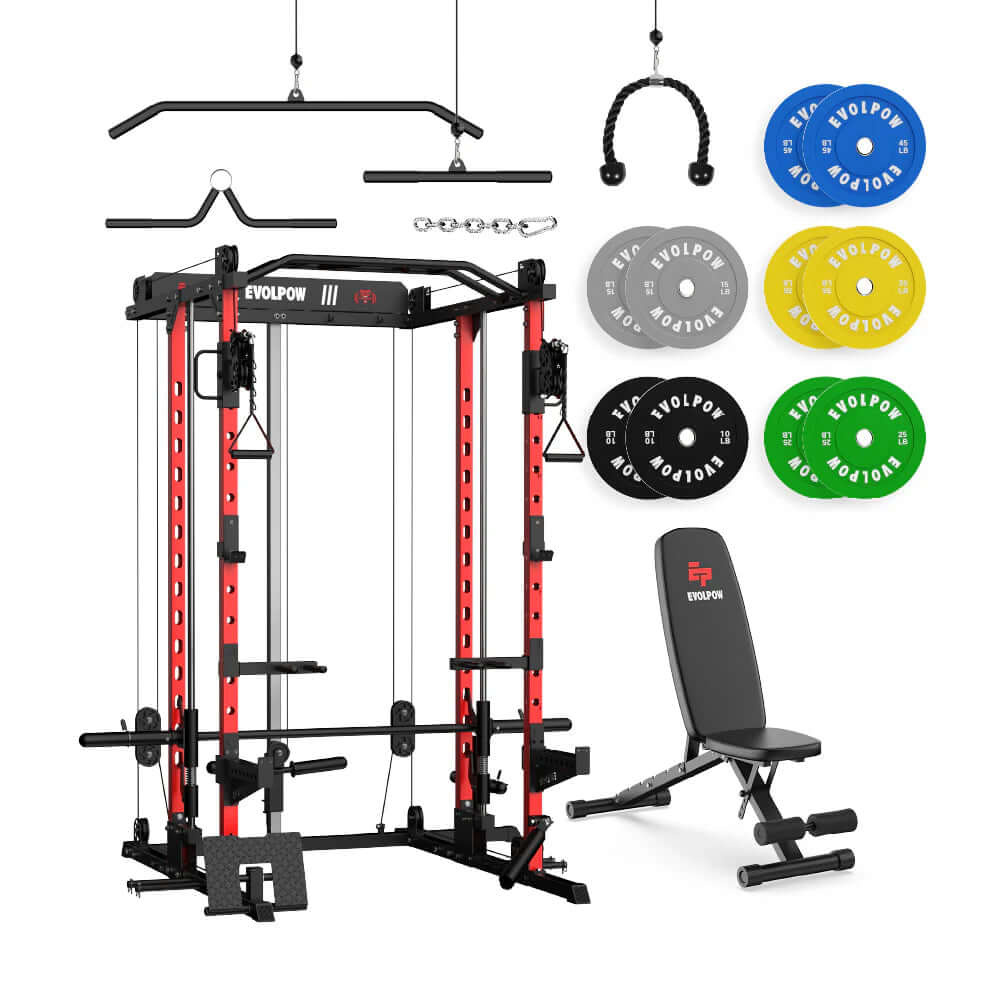 EVOLPOW M2D Brute All-In-One Smith Machine Home Gym