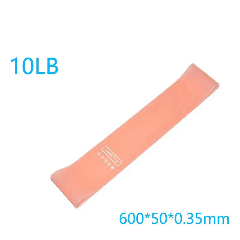 Elastic Resistance Bands Set for Yoga, Pilates, and Strength Training - 5-Pack, banda elástica de 10LB