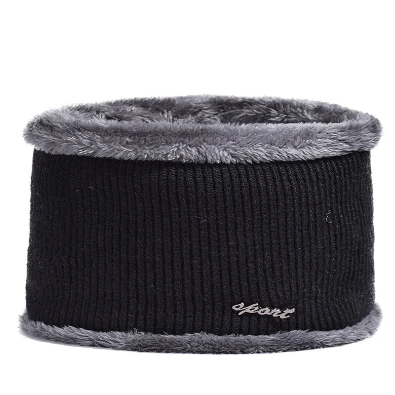 men winter hat with ear protection