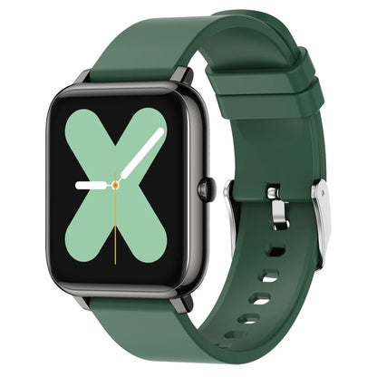 Smart watch fitness tracker com dial personalizado e configuração de mostradores em aplicativo HeroBand III.