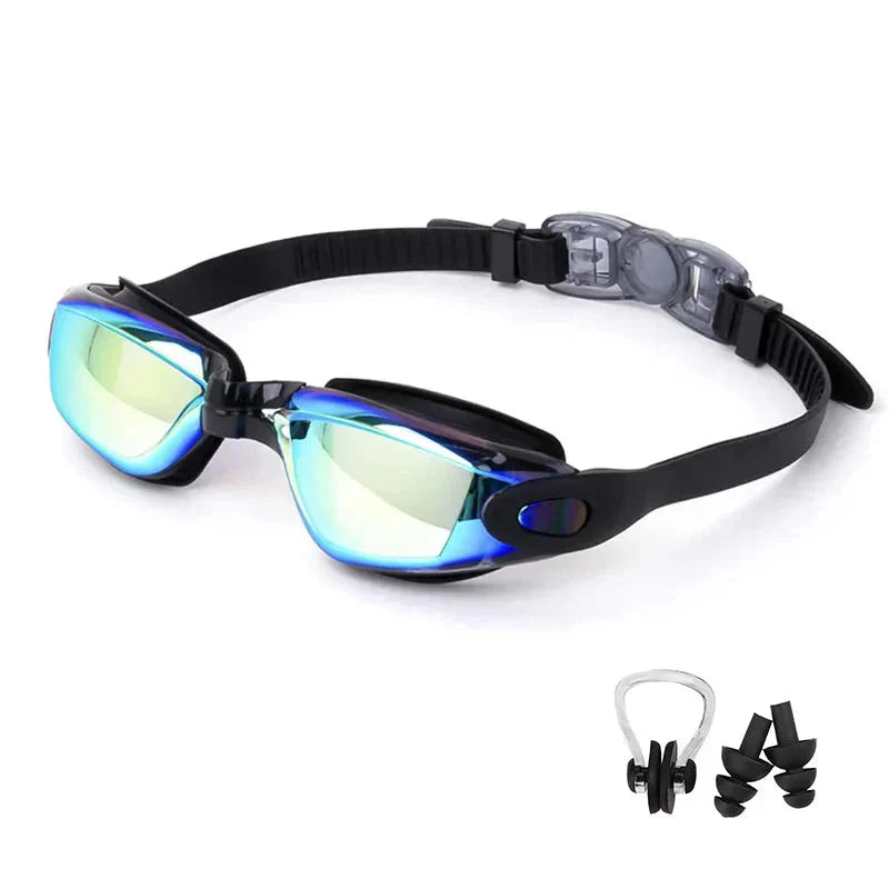 swimming goggles anti fog UV protection