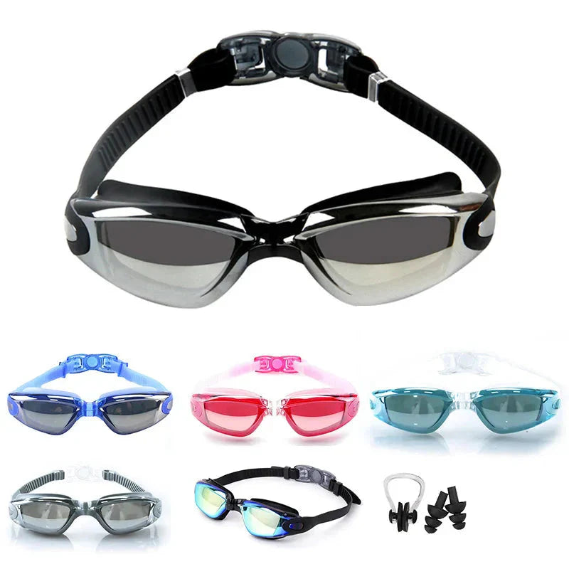 swimming goggles anti fog UV protection